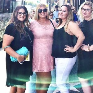 ♥️Peach Lace Dress♥️